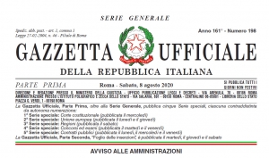 DPCM 7 AGOSTO 2020: Disposizioni anti covid-19 prorogate, con qualche novità, fino al 7 settembre 2020