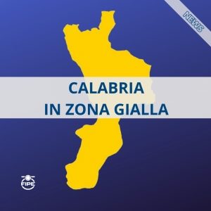 Anche la Calabria in zona gialla