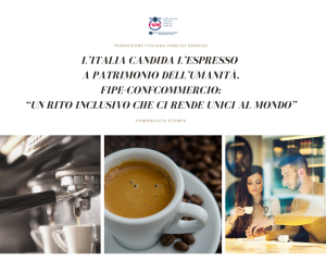 L’Italia candida l’Espresso a patrimonio dell’Umanità. Fipe-Confcommercio: “Un rito inclusivo che ci rende unici al mondo”