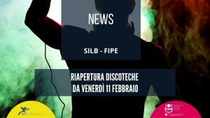 Riapertura discoteche da venerdì 11 febbraio