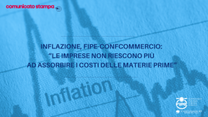 Inflazione, Fipe-Confcommercio: “Le imprese non riescono più ad assorbire i costi delle materie prime”