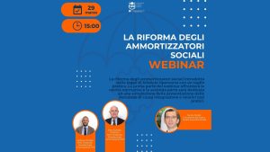 Webinar: La riforma degli ammortizzatori sociali