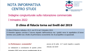Il clima di fiducia torna sui livelli del 2019