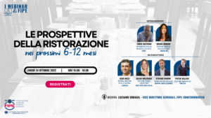 WEBINAR – Le prospettive della ristorazione nei prossimi 6-12 mesi
