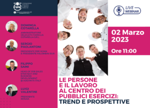 Le persone e il lavoro al centro dei Pubblici Esercizi: trend e prospettive