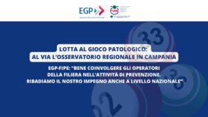 Lotta al gioco patologico: al via l’osservatorio regionale in Campania