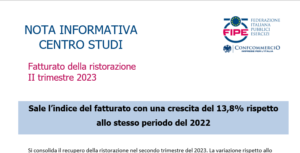 Sale l’indice del fatturato con una crescita del 13,8% rispetto allo stesso periodo del 2022