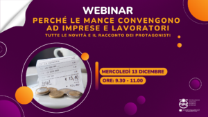 Perché le Mance convengono ad imprese e lavoratori. Tutte le novità e il racconto dei protagonisti.