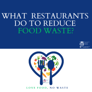What restaurants do to reduce food waste?