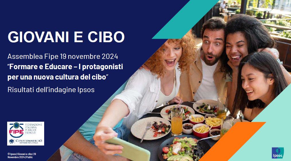Assemblea FIPE 2024 – Ricerca “I giovani e il cibo”