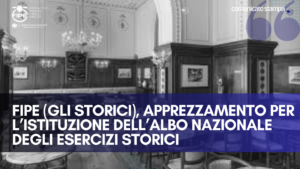 FIPE (Gli Storici), apprezzamento per l’istituzione dell’Albo Nazionale degli Esercizi Storici