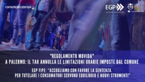 “Regolamento Movida” a Palermo: il TAR annulla le limitazioni orarie imposte dal Comune