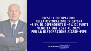 Cresce l’occupazione nella ristorazione in catena