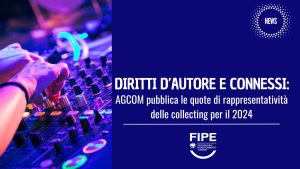 Diritti d’autore e connessi: AGCOM pubblica le quote di rappresentatività delle collecting per il 2024
