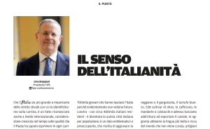 Il senso dell’italianità