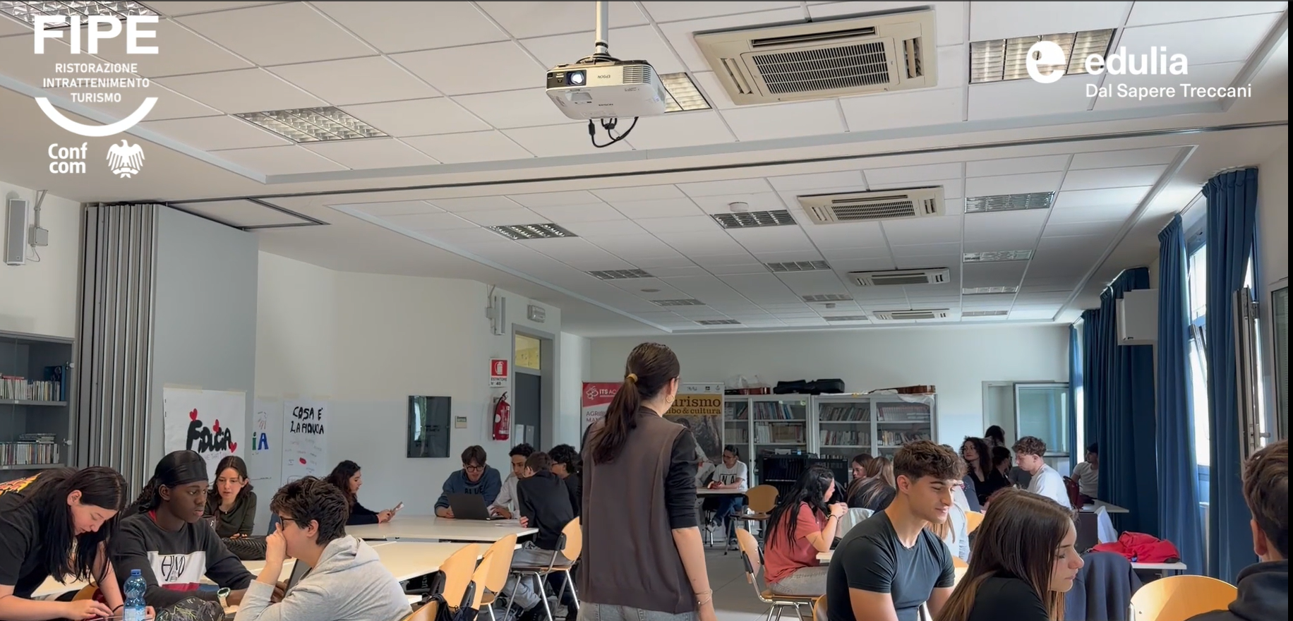 Parte la terza edizione del progetto di cultura imprenditoriale promosso da FIPE e Edulia Treccani: A scuola d’impresa